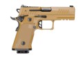 Pistolet Sig Sauer P211 GT4 OR Coyote - widok z prawej strony, pełna sylwetka broni
