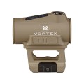 Kolimator Vortex Crossfire II Solar Red Dot Tan widok na lewy bok widok na lewy bok