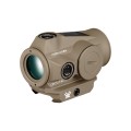 Kolimator Vortex Crossfire II Solar Red Dot Tan widok od tyłu