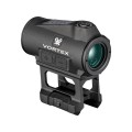 Kolimator Vortex Crossfire II Solar Red Dot widok z montażem na lewy bok od tyłu po skosie