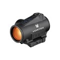Kolimator Vortex Crossfire II Solar Red Dot widok na lewy bok od góry