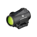 Kolimator Vortex Crossfire II Solar Green Dot widok na lewy bok po skosie