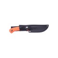 Nóż Browning Pro Hunter Fixed Rubber Fluo widok w futerale