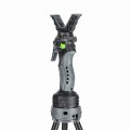 Trójnóg Primos Trigger Stick Gen III™ 24-62'' onyx w zestawie z pokrowcem Primos Scabbard - widok głowicy i uchwytu z bliska