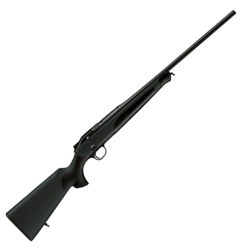 Sztucer Blaser R8 Professional – widok z lewej strony, pełna sylwetka bez lunety