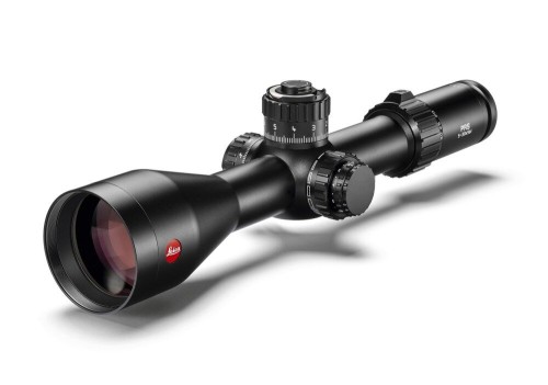 Luneta celownicza Leica PRS 5-30x56i PRB - widok pod kątem, profil boczny z pokrętłami