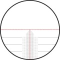 Luneta celownicza Leica PRS 5-30x56i PRB - schemat siatki celowniczej PRB, powiększenie 5x