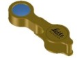 Lupa Leica Leitz brass 59070 - widok od góry pod kątem