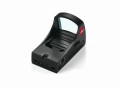 Kolimator Leica Tempus 2 2,5MOA - widok pod kątem, logo Leica na szkle celownika
