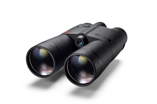 Leica Geovid R SE 15x56 - ujęcie 3D, widok od góry na obiektywy i dalmierz