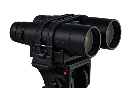 Adapter do lornetki na statyw Leica - zamontowany na lornetce Ultravid i statywie