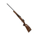 Sztucer Anschütz 1782 German Stock - widok z lewej strony, orzechowe łoże z pistoletową rękojeścią