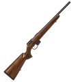 Sztucer Anschütz 1761 Classic - zmontowany karabinek z drewnianą kolbą, widok z lewej