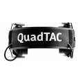 Ochronniki słuchu aktywne RealHunter Active ProSHOT QuadTAC czarne - zbliżenie etui z logo QuadTAC