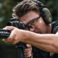 Ochronniki słuchu aktywne RealHunter Active ProSHOT QuadTAC oliwkowe - ochronniki podczas strzelania