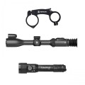 Celownik noktowizyjny noktowizor HIKMICRO Alpex A50PL PRO LRF z uchwytem pod IR + iluminator laserowy X-hog Pro