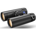 Lornetka Zeiss Victory SFL 10x40 - widok pod kątem z boku, smukły korpus i obiektywy 40 mm
