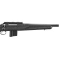 Sztucer Ruger American Rifle Patrol Gen. 2 - widok z lewej strony pod kątem z szyną montażową na komorze zamkowej