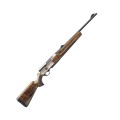 Sztucer Browning Maral 4X Ultimate Wood G2 - widok z prawej strony pod kątem, kolba i łoże z drewna orzechowego