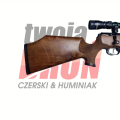 Karabin HW 66 kal. 22LR + luneta Tasco 4-16x50 widok na kolbę