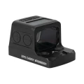Kolimator Holosun EPS Carry MRS Red Dot Solar Panel - widok z tyłu pod kątem, lewa strona z przyciskami jasności