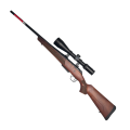 Sztucer Winchester XPR Sporter THR + luneta delta Titanium HD 2,5-15x56 widok na lewy bok