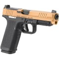 Pistolet Ruger RXM 4,5 FS-OR-Copper PVD 19550 widok od przodu na prawy bok