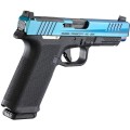 Pistolet Ruger RXM 4,5 FS OR Blue PVD 19551 widok na prawy bok od tyłu