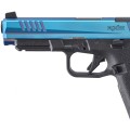 Pistolet Ruger RXM 4,5 FS OR Blue PVD 19551 zbliżenie na lugę