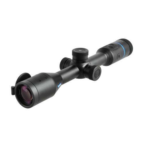 Celownik noktowizyjny PARD Night Stalker 5K eX 70 mm LRF - obiektyw, widok z ukosu z lewej strony