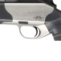 Sztucer Blaser R8 Ultimate Silverstone – zbliżenie na komorę zamkową w kolorze srebrnym