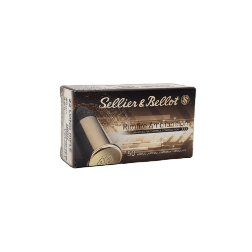 Amunicja Sellier&Bellot .22 LR HV HP 2,6 g - widok z przodu