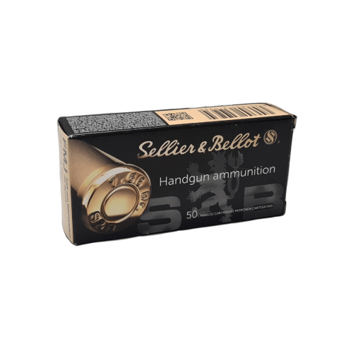 Amunicja Sellier&Bellot .38 SPL Wad Cutter 9,6 g - widok z przodu