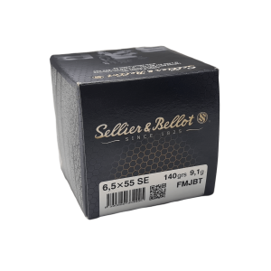 Amunicja Sellior&Bellot 6,5 x 55 SE FMJBT 9,1 g