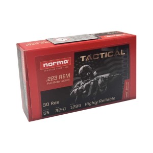 Amunicja Norma .223 Rem Tactical FMJ 3,56 g