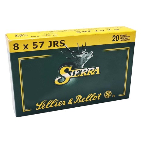 Amunicja Sellier&Bellot 8 x 57 JRS SBT 14,6 g - widok z przodu