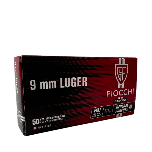 9mm Luger FMJ 115 g
