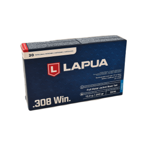 Amunicja Lapua.308 Win.  FMJBT Subsonic 13 g