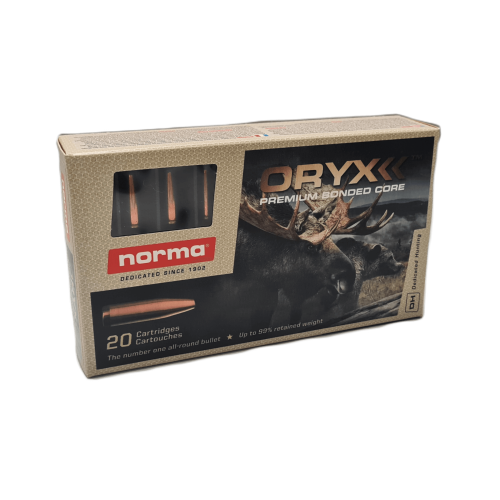 Amunicja Norma 6,5 Creedmoor Oryx 10,1 g - opakowanie naboi linii Oryx
