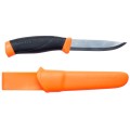Nóż Morakniv Companion widok od góry na nóż+rękojeść