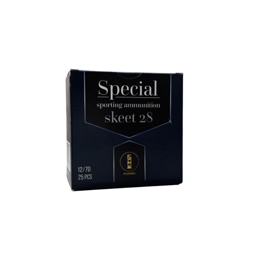 Amunicja FAM Pionki 12/70 Special Skeet 28 g – widok opakowania