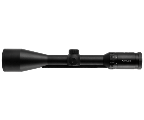 Luneta Kahles Helia 2.4-12x56i Abs. 4-Dot SR (z szyną) widok z boku