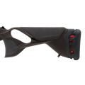 Sztucer Łamany Blaser K95 Ultimate Carbon Nx - widok od tyłu z widoczną kolbą carbon