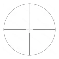 Luneta celownicza Vector Optics Grizzly 1-4×24 - widok siatki celowniczej