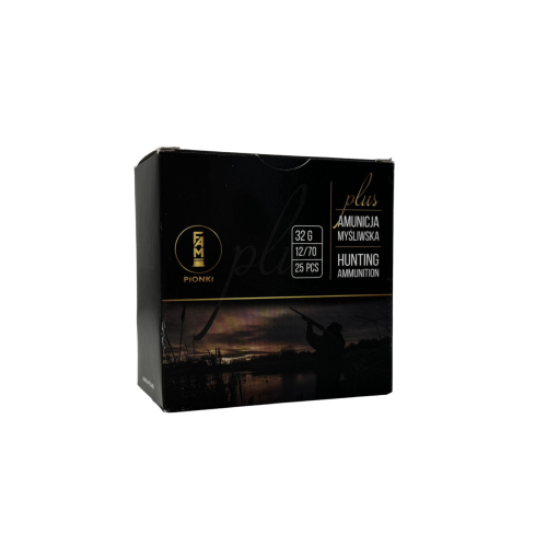 Amunicja Fam Pionki kal. 12/70 Plus "1" 32 g GW – widok opakowania
