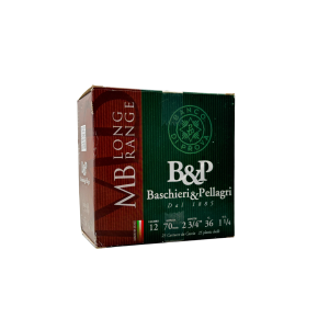 Amunicja B&P MB Long Range 12/70 36 g