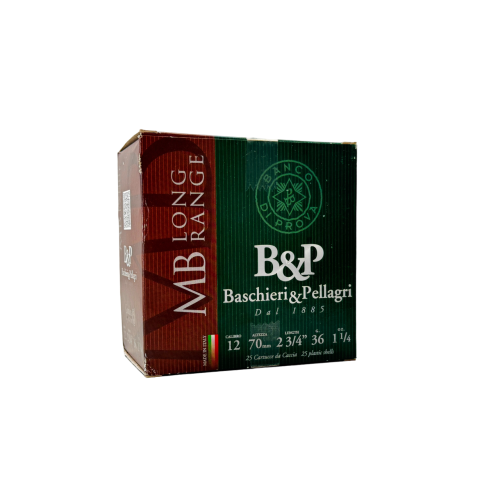Amunicja B&P MB Long Range 12/70 36 g