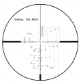 Luneta Vector Optics Continental x6 5-30x56 CDM Hunting SFP