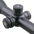 Luneta Vector Optics Aston 3-18x44 SFP – detal regulatorów elewacji i windage
