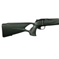 Sztucer Blaser R8 Professional Success – widok z lewej strony z czarnym łożem syntetycznym